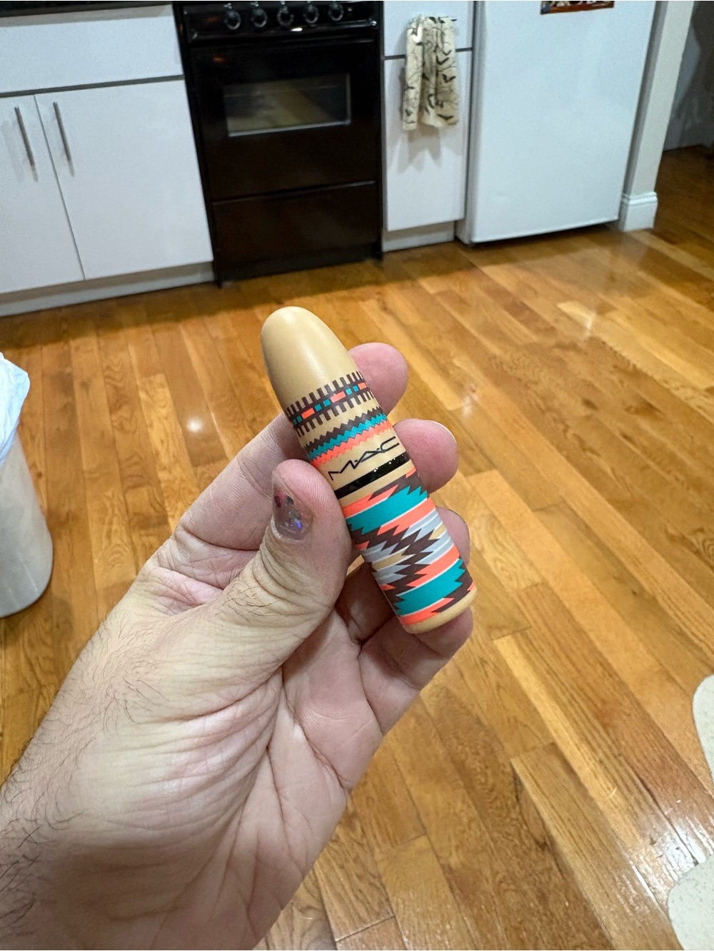 MAC Vibe Tribe lipstick in shade Hot Chocolate